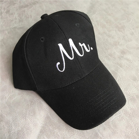 Mr & Mrs custom Baseball Cap!